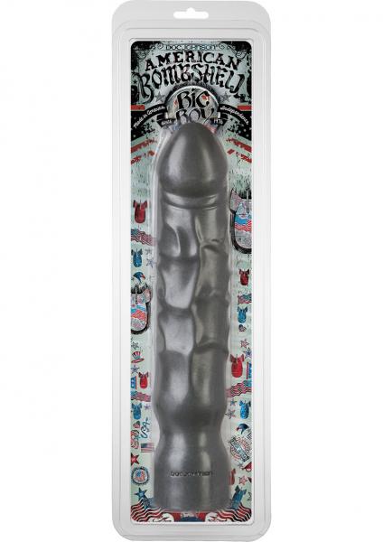 American Bombshell Big Boy Gray Dildo