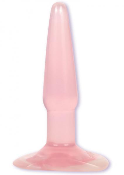 Crystal Jellies - Butt Plug - Pink- Small