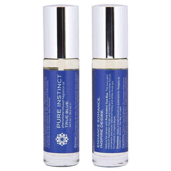Pure Instinct Pheromone Fragrance Oil True Blue Roll On 0.34oz