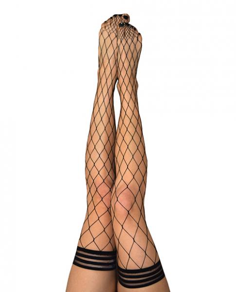 Kixies Michelle Large Net Fishnet - Size C