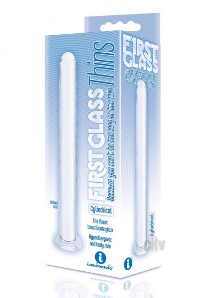 The 9's Glass Thins Cylindrical Glass Plug