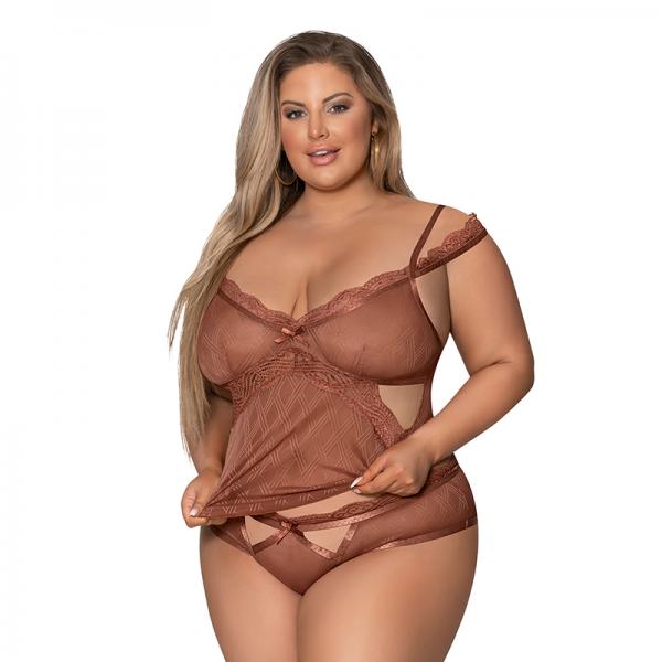 Magic Silk Seamless Teddy Lavender Os