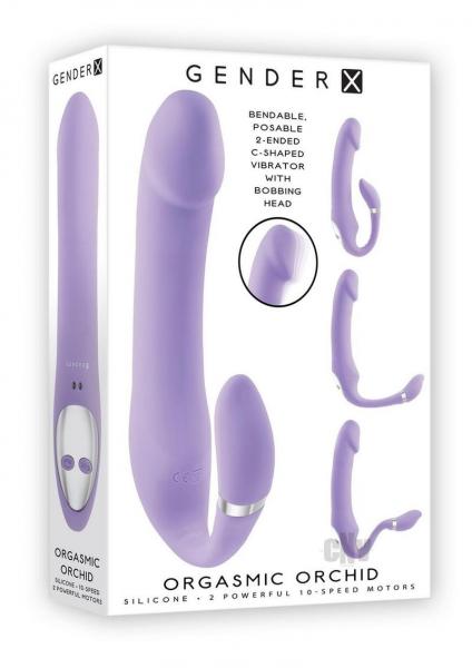 Gender X Orgasmic Orchid Dual-ended Vibrator Lavender