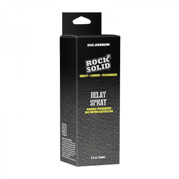 Rock Solid Delay Spray 2oz Boxed