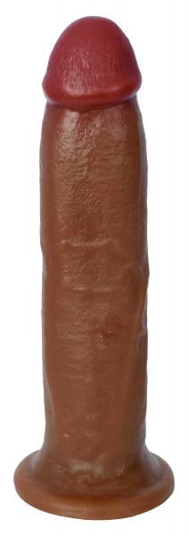 Jock Dark Bareskin Dildo - 9 Inch