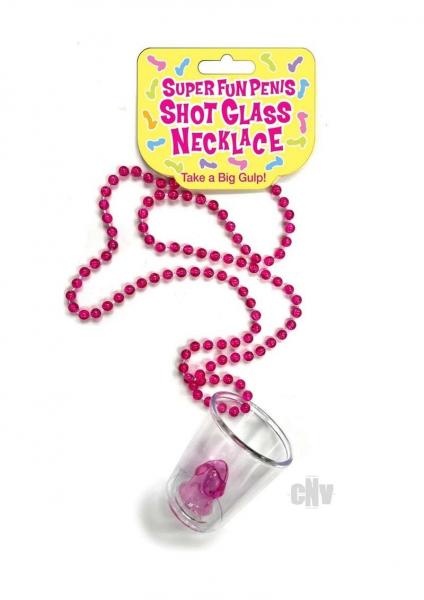 Super Fun Penis Shot Glass Necklace