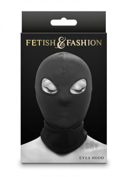 Fetish Fashion Eyes Hood Blk
