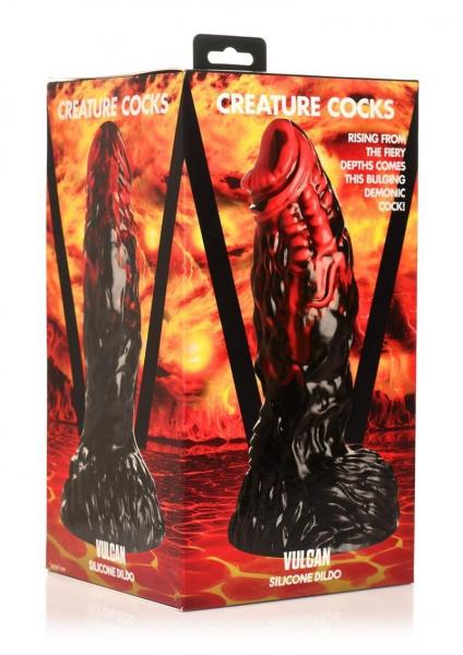Creature Cocks Vulcan Red/blk