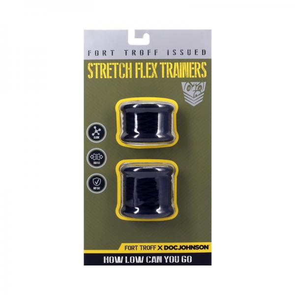 Fort Troff Stretch Flex Trainers Black