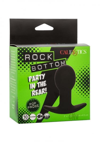 Rock Bottom Pop Anal Probe - Black