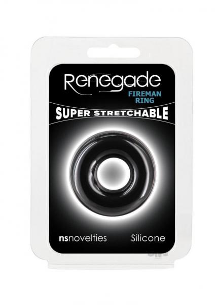 Renegade Fireman Ring Small Black