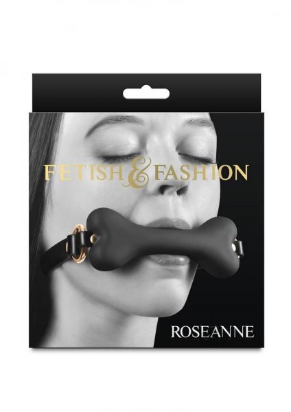 Fetish & Fashion Roseanne Bone Gag Black