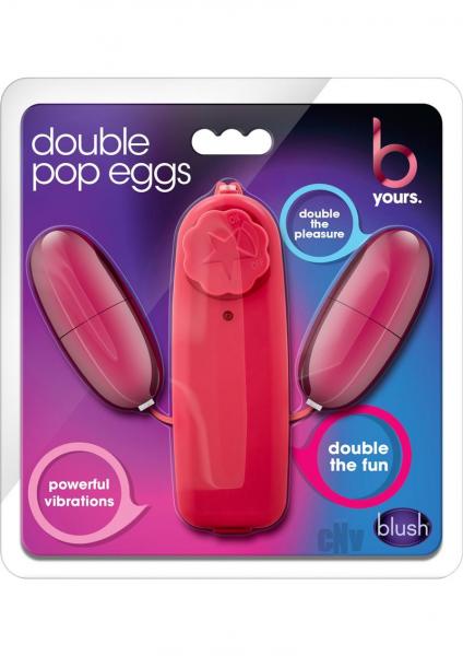 Blush B Yours Double Pop Eggs - Cerise
