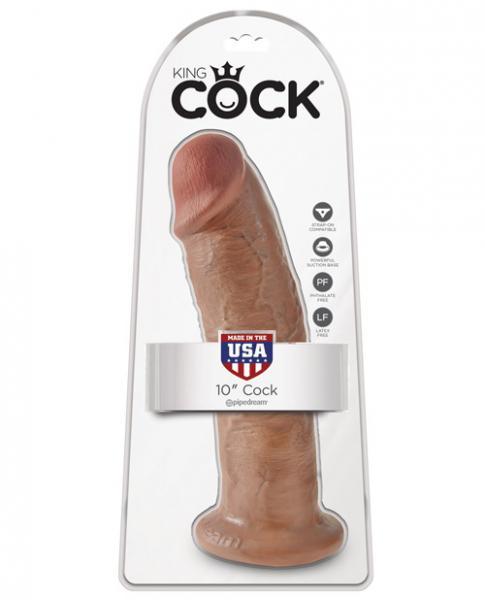 King Cock 10 Cock - Tan