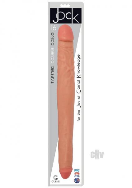 Curve Novelties Jock 16 Double Dong - Vanilla