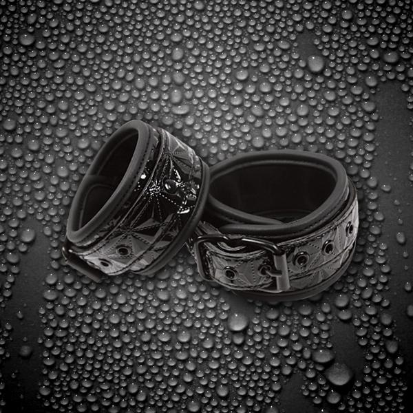 Sinful Wrist Cuffs - Black