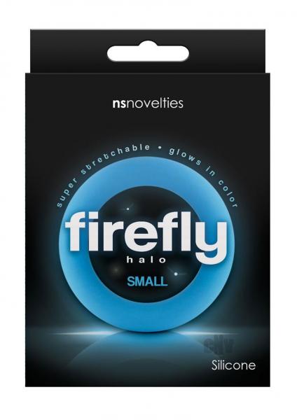 Firefly Halo Small Cockring - Blue