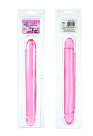 TRANSLUCENCE SMOOTH DBL DONG 12IN