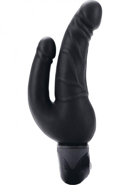 Bendie Power Stud Over & Under Vibrator - Black