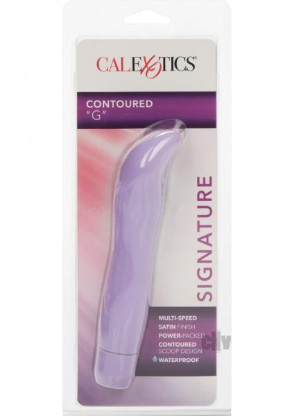 Contoured G Vibrator - Purple