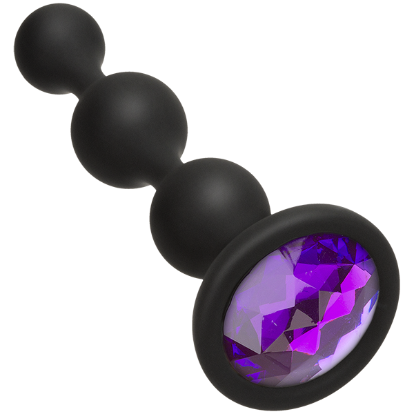 Booty Bling Wearable Silicone Beads - Purple