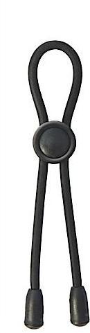 Mack Tuff Adjustable Cock Tie Black