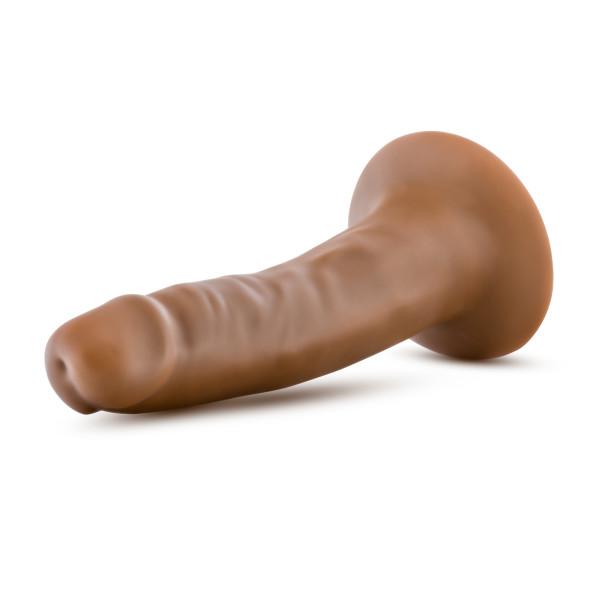 Dr Skin Cock W/suction 5.5 Mocha