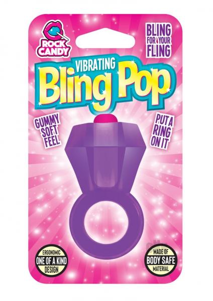 BLING POP RING - PURPLE