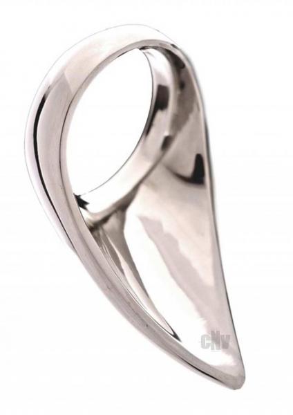Stainless Steel Stainless Steel Tear Drop Cock Ring (45mm) In Clamshell