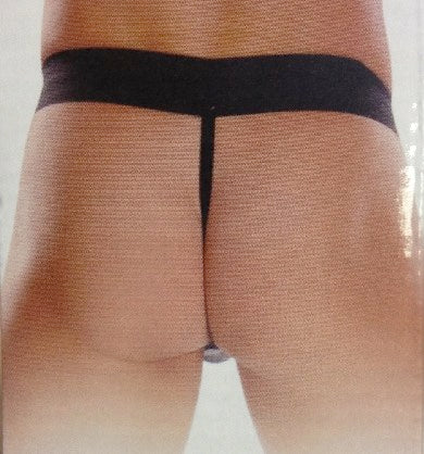 Mr. Big Hollow 8 inches Strap On Black