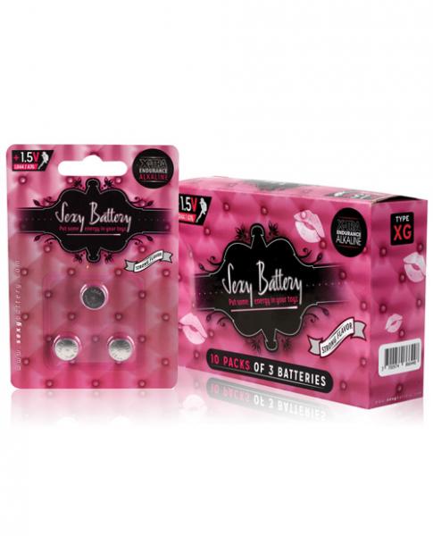 Sexy Battery LR44 Box Of 10 Three Packs