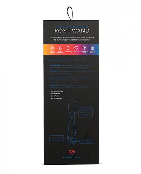 Sensuelle Roxii Wand W/roller Ult Viol