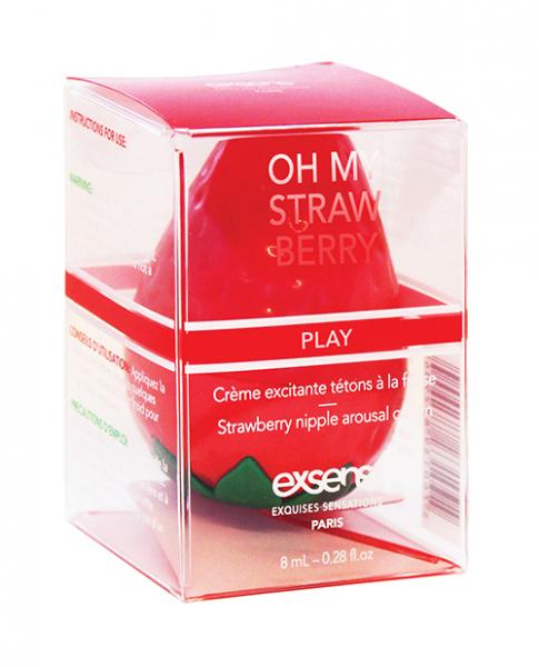 Exsens Of Paris Nipple Cream Oh My Strawberry .27oz