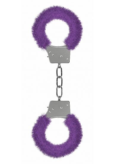 Ouch Beginner's Handcuffs Furry - Purple