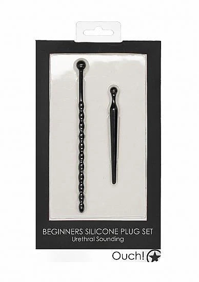 Beginners Silicone Plug Set - Black
