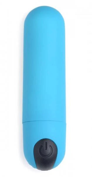 Bang! Vibrating Bullet W/ Remote Control - Blue