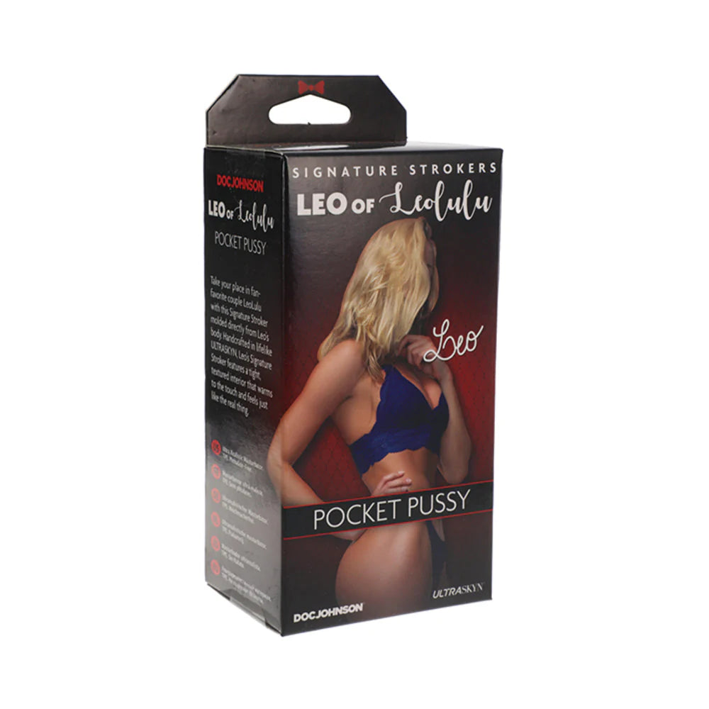 Signature Strokers - Leo Of Leolulu - Ultraskyn Pocket Pussy Vanilla