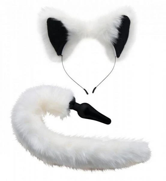 Tailz Fox Tail Anal Plug and Ears Set