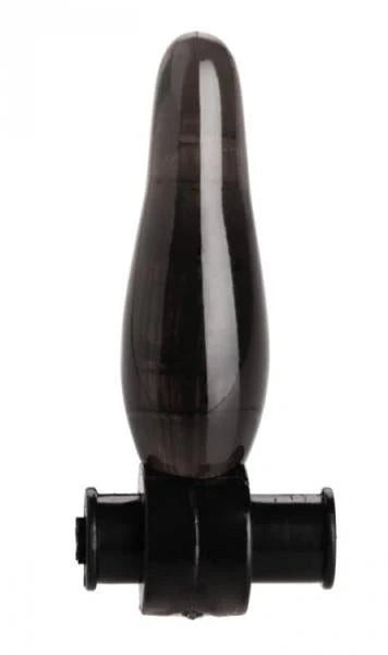 Vibrating Bum Tickler Mini Anal Plug Black