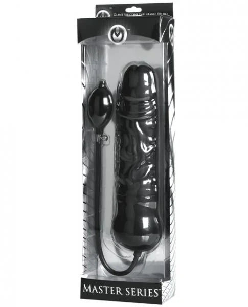 Leviathan Giant Inflatable Dildo Black