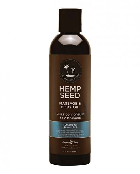 Earthly Body Massage & Body Oil - 8 Oz Sunsational