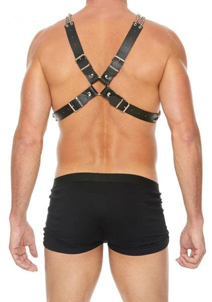 Chain And Chain Harness - Black