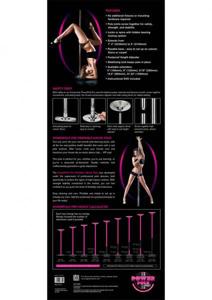 Power Pole Pro Portable Dance Pole