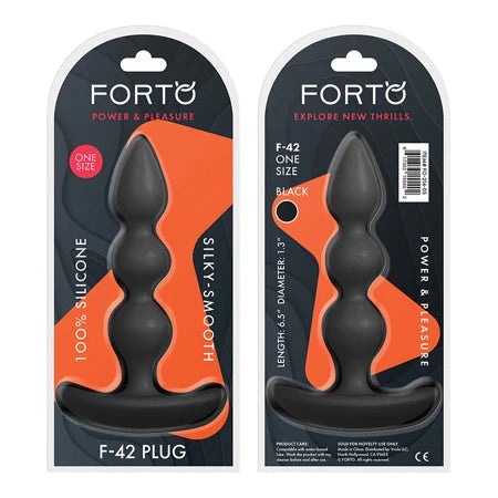 Forto F-42 Plug - One Size Black