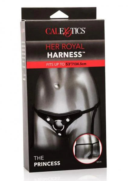Her Royal Harness Princess Black O/S Boxed