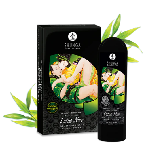 Shunga Lotus Noir Sensitizing Cream For Lovers 2oz
