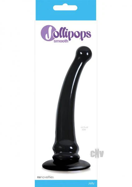 Jollipops Smooth Black Dildo