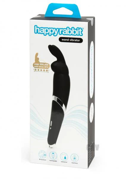 Happy Rabbit Wand Vibrator Black