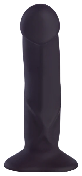 Fun Factory The Boss 7" Girthy Silicone Dildo - Black