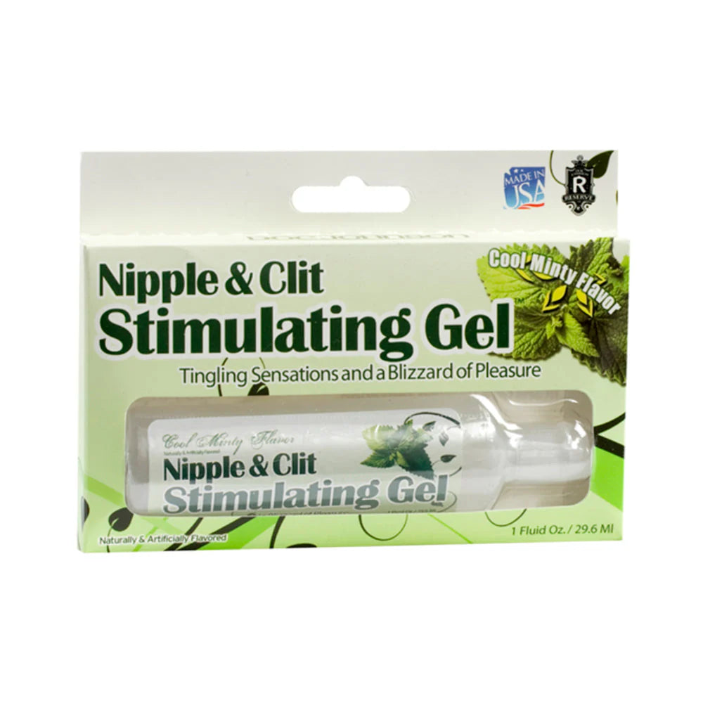 Nipple & Clit Stimulating Gel 1oz Mint